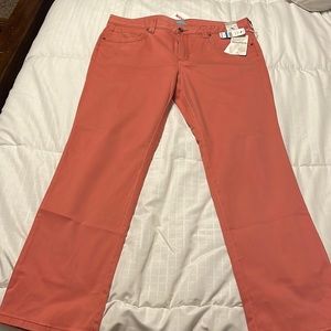 SOLD!!!Tommy Bahama Boracays 5 Pocket pants. Size 36x30 - Red Sunset